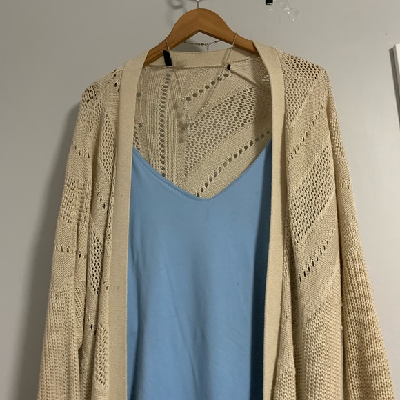 Divided H&M S Beige Long Cardigan - Picture 8 of 8